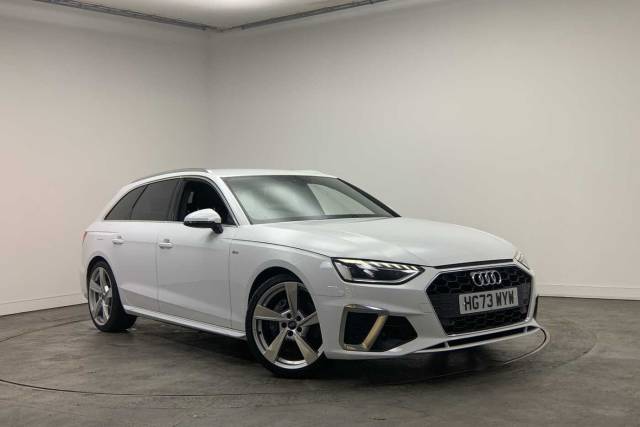 Audi A4 Avant 2.0 Avant S line 40 TFSI  204 PS S tronic Estate Petrol Arkona white, solid