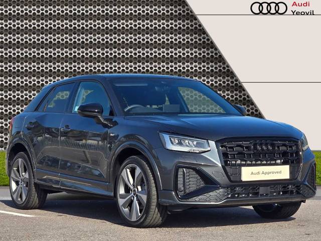 Audi Q2 1.5 Black Edition 35 TFSI  150 PS S tronic 4x4 vehicle Petrol Daytona Grey Pearl Effect