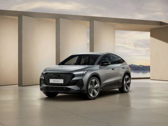 Audi Q4 Sportback e-tron AUDI Q4 Sportback Black Edition 40 e-tron 150,00 kW SUV Electric Typhoon grey, metallic
