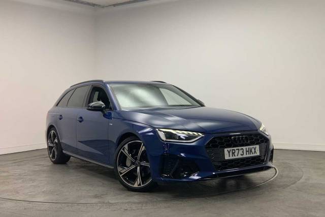 Audi A4 Avant 2.0 Avant Black Edition 40 TFSI  204 PS S tronic Estate Petrol Ascari Blue Metallic