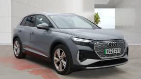 Audi Q4 e-tron 2023 at Yeovil Audi Yeovil