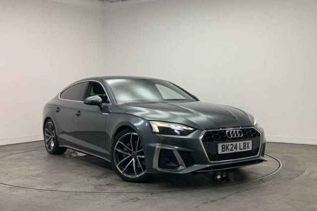 Audi A5 Sportback 2.0 S line 40 TFSI  204 PS S tronic Hatchback Petrol Daytona Grey Pearl Effect