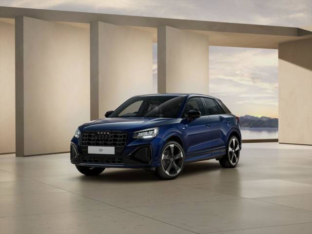 Audi Q2 1.5 AUDI Q2 Black Edition 35 TFSI 150 PS S tronic SUV Petrol Navarra blue, metallic