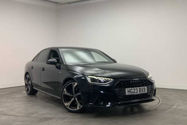 Audi A4 Saloon 2.0 Black Edition 35 TFSI  150 PS S tronic Saloon Petrol Myth Black Metallic