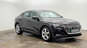 Audi e-tron Sportback 2022 at Yeovil Audi Yeovil