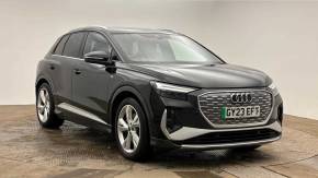 Audi Q4 e-tron 2023 at Yeovil Audi Yeovil