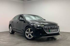 Audi e-tron Sportback 2022 at Yeovil Audi Yeovil