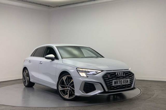 Audi S3 Sportback 2.0 TFSI  310 PS S tronic Hatchback Petrol Glacier White Metallic