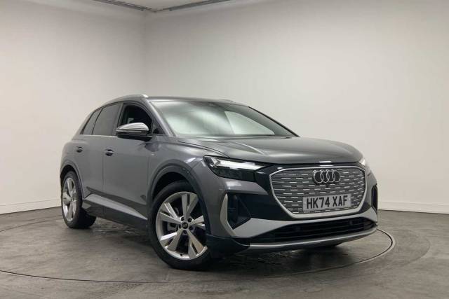 Audi Q4 e-tron Q4  S line 45 e-tron  210,00 kW 4x4 vehicle Electric Typhoon grey, metallic