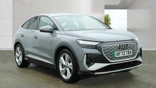 Audi Q4 Sportback e-tron Q4 Sportback S line 40 e-tron  150,00 kW 4x4 vehicle Electric Pebble grey, solid