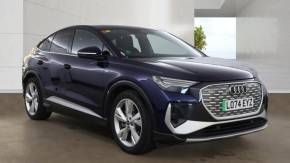 Audi Q4 Sportback e-tron 2024 at Yeovil Audi Yeovil
