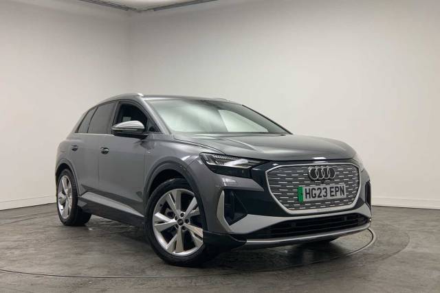 Audi Q4 e-tron Q4  S line 50 e-tron quattro 220,00 kW 4x4 vehicle Electric Typhoon grey, metallic