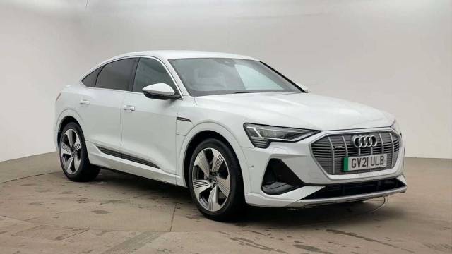 Audi e-tron Sportback Sportback S line 50 quattro 230,00 kW 4x4 vehicle Electric Glacier White Metallic