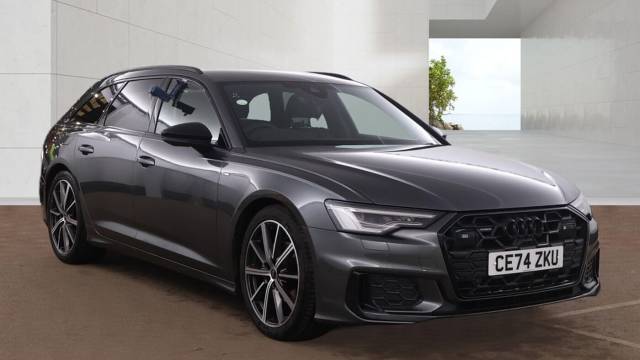 Audi A6 2.0 Avant Black Edition 40 TDI quattro 204 PS S tronic Estate Diesel Daytona Grey Pearl Effect