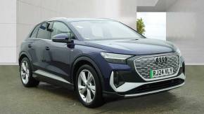 Audi Q4 e-tron 2024 at Yeovil Audi Yeovil