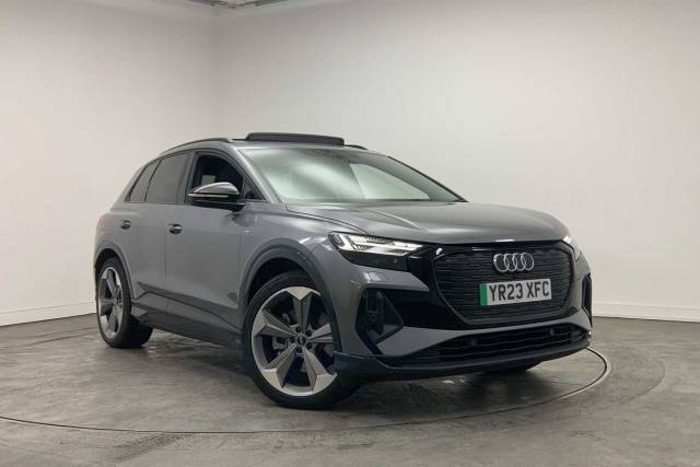 Audi Q4 e-tron Q4  Vorsprung 50 e-tron quattro 220,00 kW 4x4 vehicle Electric Typhoon grey, metallic