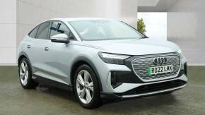 Audi Q4 Sportback e-tron 2022 at Yeovil Audi Yeovil