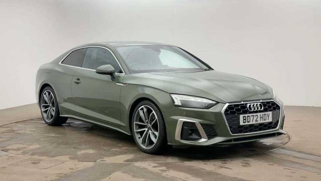 Audi A5 Coupe 2.0 Coup- S line 35 TFSI  150 PS S tronic Coupe Petrol District green, metallic