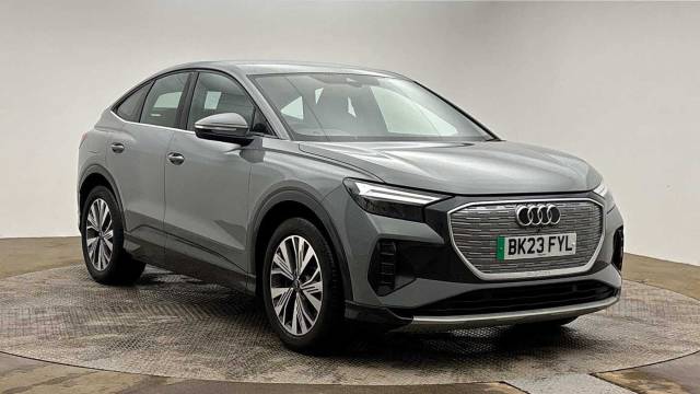 Audi Q4 Sportback e-tron Q4 Sportback Sport 50 e-tron quattro 220,00 kW 4x4 vehicle Electric Pebble grey, solid