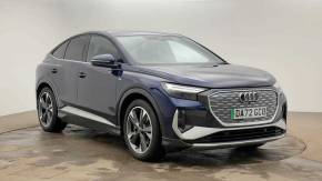 Audi Q4 Sportback e-tron 2022 at Yeovil Audi Yeovil