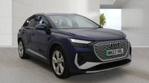 Audi Q4 e-tron 2023 at Yeovil Audi Yeovil