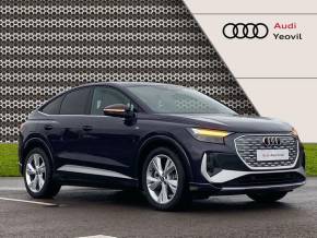 Audi Q4 Sportback e-tron 2025 at Yeovil Audi Yeovil