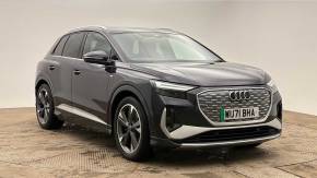 Audi Q4 e-tron 2021 at Yeovil Audi Yeovil