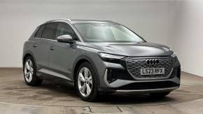 Audi Q4 e-tron 2023 at Yeovil Audi Yeovil