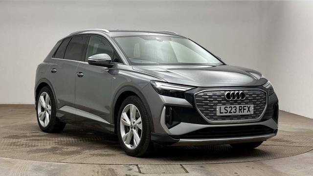 Audi Q4 e-tron Q4  S line 40 e-tron  150,00 kW 4x4 vehicle Electric Typhoon grey, metallic