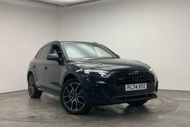 Audi Q5 TFSI e 2.0 Black Edition 50 TFSI e quattro 299 PS S tronic 4x4 vehicle Hybrid Mythos black, metallic