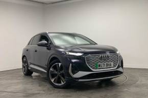 Audi Q4 e-tron 2021 at Yeovil Audi Yeovil