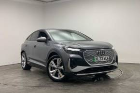 Audi Q4 Sportback e-tron 2023 at Yeovil Audi Yeovil