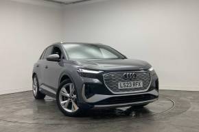 Audi Q4 e-tron 2023 at Yeovil Audi Yeovil