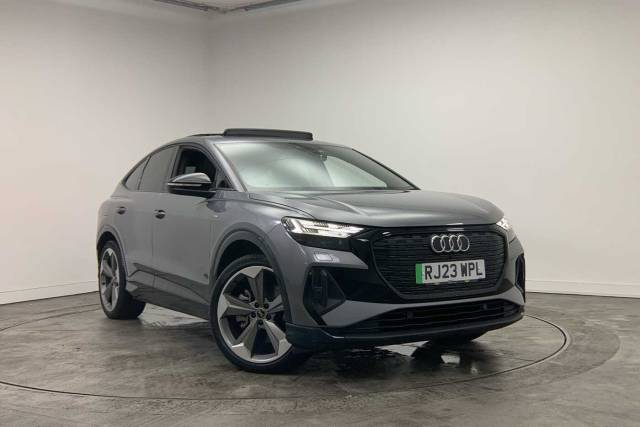 Audi Q4 Sportback e-tron Q4 Sportback Vorsprung 40 e-tron  150,00 kW 4x4 vehicle Electric Typhoon grey, metallic
