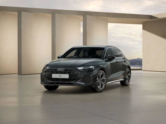 Audi A3 Sportback 1.5 AUDI A3 Sportback S line TFSI e 204 PS S tronic Sportback Plug-in Hybrid Daytona grey, pearl effect