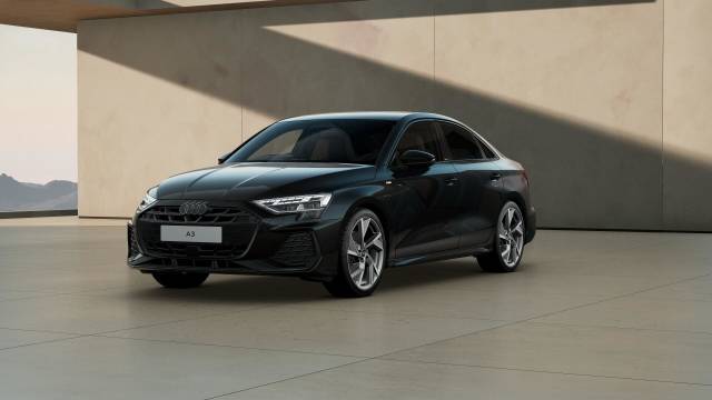 Audi A3 Saloon AUDI A3 Saloon Black Edition TFSI 150 PS S tronic Saloon Petrol Mythos black, metallic