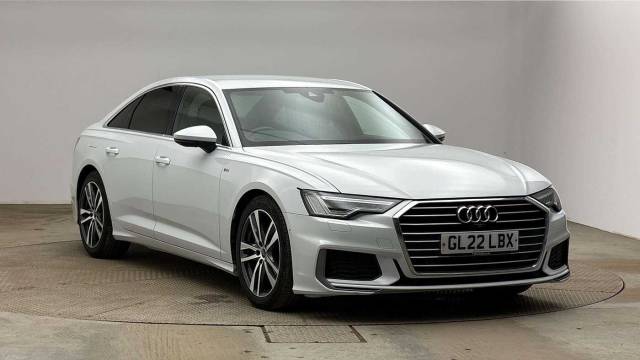 Audi A6 Saloon 2.0 S line 40 TFSI  204 PS S tronic Saloon Petrol Glacier White, metallic