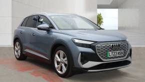 Audi Q4 e-tron 2023 at Yeovil Audi Yeovil