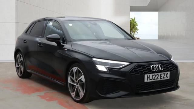 Audi A3 Sportback 1.5 Edition 1 35 TFSI  150 PS S tronic Hatchback Petrol Mythos Black Metallic