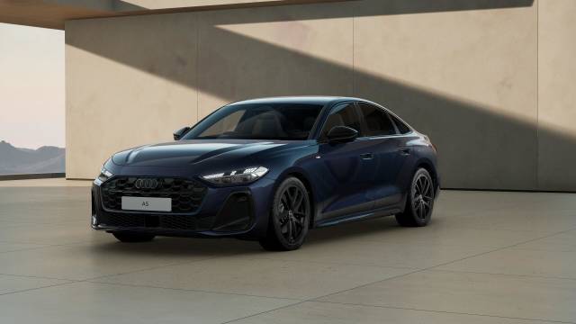 Audi A5 Saloon AUDI A5 Saloon Black Edition TFSI 204 PS S tronic Saloon Petrol Firmament blue, metallic