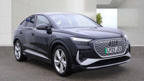 Audi Q4 Sportback e-tron 2023 at Yeovil Audi Yeovil