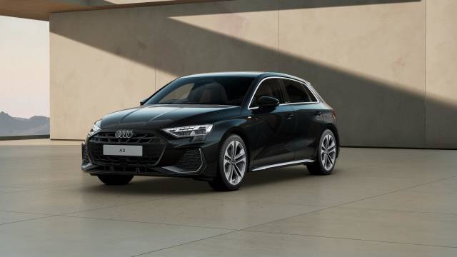Audi A3 Sportback AUDI A3 Sportback S line TFSI 150 PS S tronic Sportback Petrol Mythos black, metallic