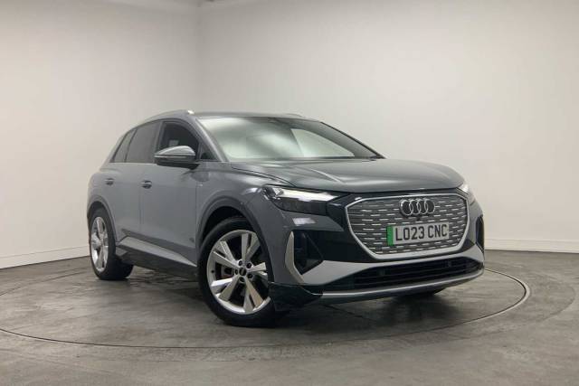 Audi Q4 e-tron Q4  S line 40 e-tron  150,00 kW 4x4 vehicle Electric Pebble grey, solid