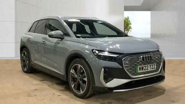 Audi Q4 e-tron Q4  S line 40 e-tron  150,00 kW 4x4 vehicle Electric Pebblestone Grey