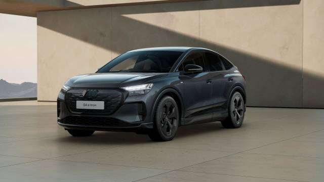 Audi Q4 Sportback e-tron AUDI Q4 Sportback Black Edition e-tron performance 210,00 kW SUV Electric Volcano grey, metallic