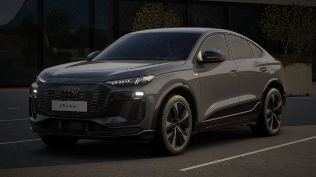 Audi Q6 Sportback e-tron AUDI Q6 Sportback Black Edition e-tron performance 225,00 kW SUV Electric Magnet grey, solid