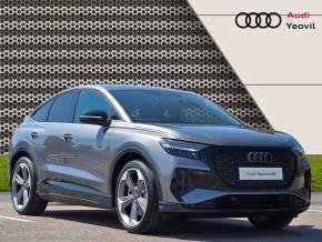 Audi Q4 Sportback e-tron 2026 at Yeovil Audi Yeovil