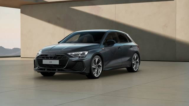 Audi A3 Sportback AUDI A3 Sportback Black Edition TFSI 150 PS S tronic Sportback Petrol Daytona grey, pearl effect