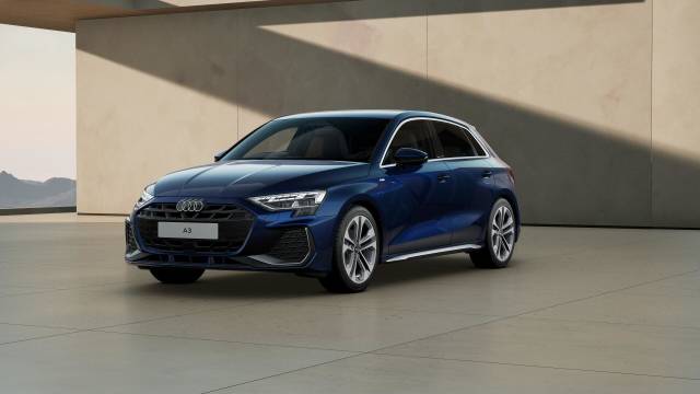 Audi A3 Sportback AUDI A3 Sportback S line TFSI 150 PS S tronic Sportback Petrol Navarra blue, metallic