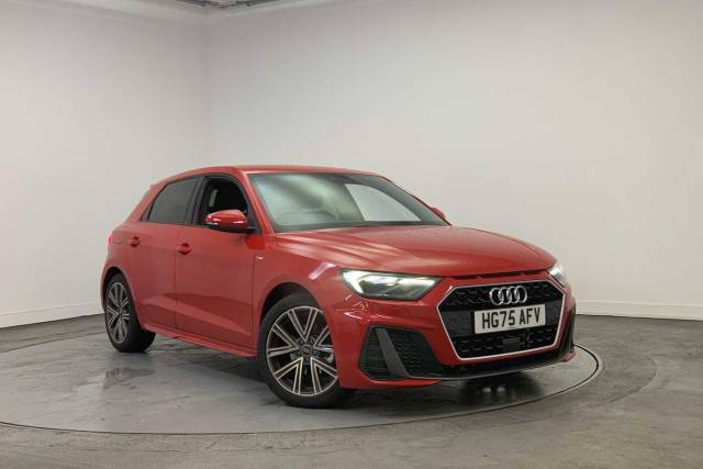 Audi A1 Sportback 1.0 S line 30 TFSI  116 PS 6-speed Hatchback Petrol Progressive Red Metallic